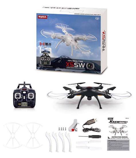 syma x5sw|Syma X5SW With Wifi FPV HD Camera 2.4G 4CH 6Axis.
